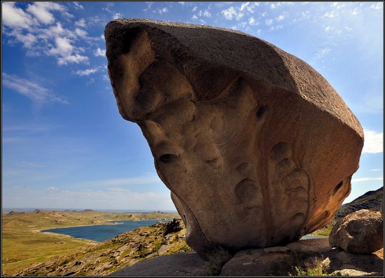 Giant rocks, Lake Okunki, East Kazakhstan, photo 4