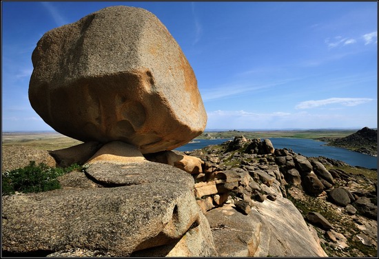 Giant rocks, Lake Okunki, East Kazakhstan, photo 5