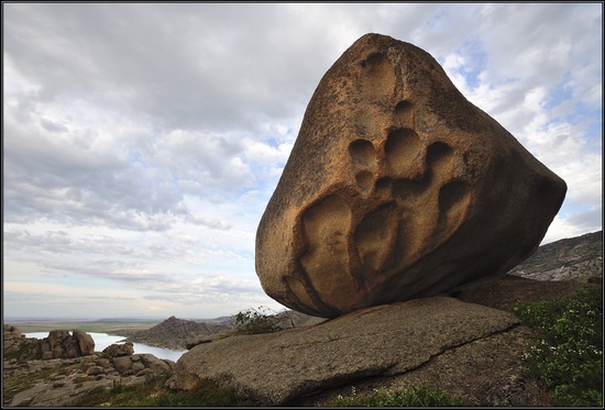 Giant rocks, Lake Okunki, East Kazakhstan, photo 7