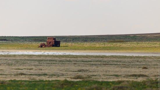 Ship graveyard, the Aral Sea, Kazakhstan, photo 1