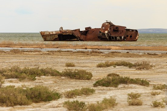 Ship graveyard, the Aral Sea, Kazakhstan, photo 14