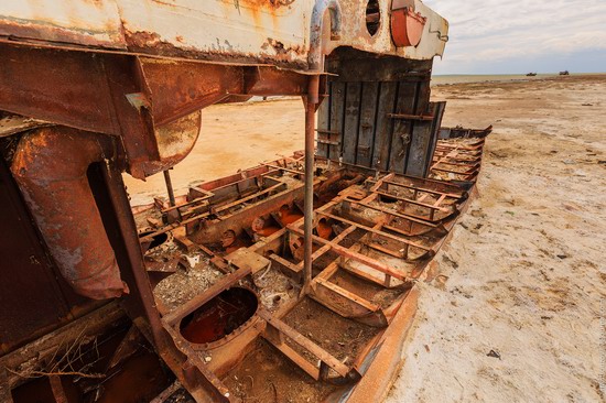 Ship graveyard, the Aral Sea, Kazakhstan, photo 20