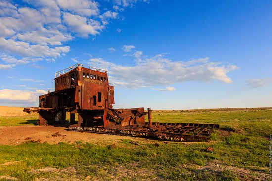 Ship graveyard, the Aral Sea, Kazakhstan, photo 3