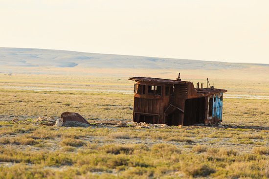 Ship graveyard, the Aral Sea, Kazakhstan, photo 4