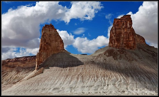 Alien landscapes, the Ustyurt Plateau, Kazakhstan, photo 2