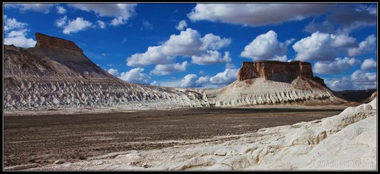 Alien landscapes, the Ustyurt Plateau, Kazakhstan, photo 3