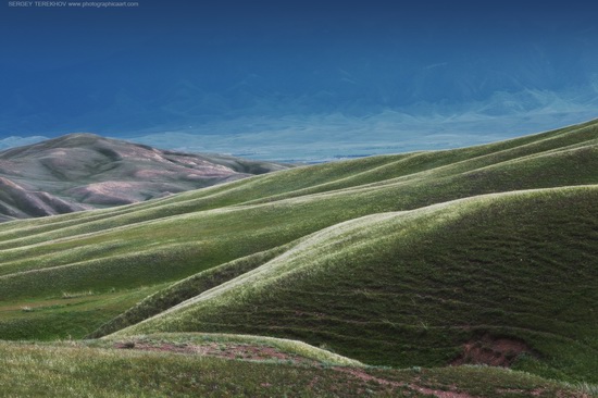 Lake Tuzkol landscapes, Kazakhstan, photo 1