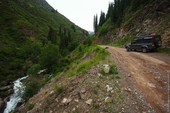 Snowy summer on Assy-Turgen mountain plateau, Kazakhstan, photo 2