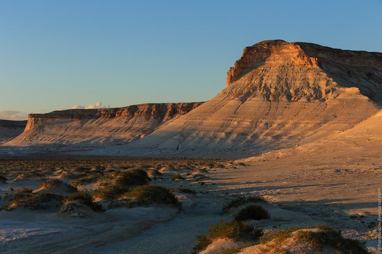 Sunset and night at Boszhira tract, Kazakhstan, photo 14