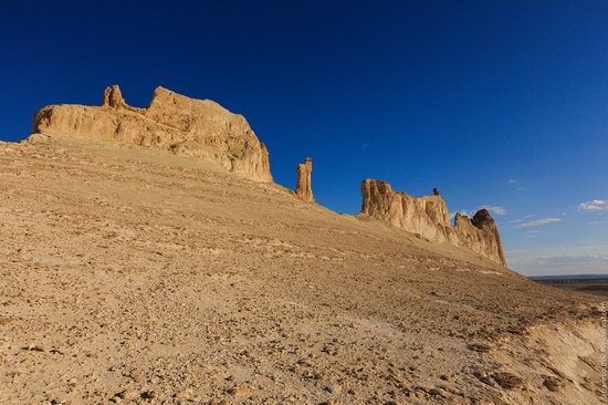 Sunset and night at Boszhira tract, Kazakhstan, photo 2