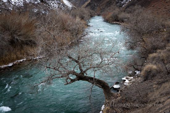 Charyn Canyon in the cold season, Almaty region, Kazakhstan, photo 12