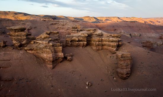 Charyn Canyon in the cold season, Almaty region, Kazakhstan, photo 19