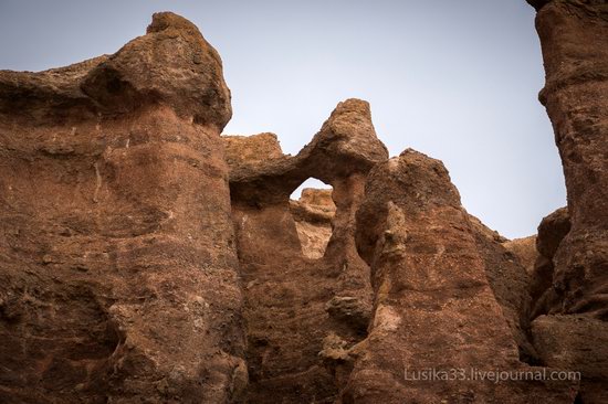 Charyn Canyon in the cold season, Almaty region, Kazakhstan, photo 6