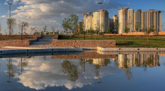 Astana in reflections, Kazakhstan, photo 9