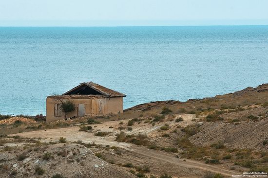 Beach in Golubaya Bay, Caspian Sea, Kazakhstan, photo 10