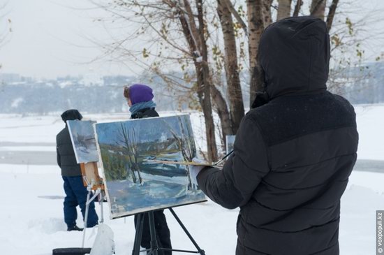 Almaty after heavy snowfall, Kazakhstan, photo 11