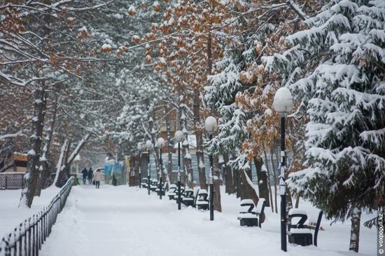 Almaty after heavy snowfall, Kazakhstan, photo 6