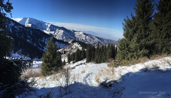 Climbing Mount Furmanova near Almaty, Kazakhstan, photo 1