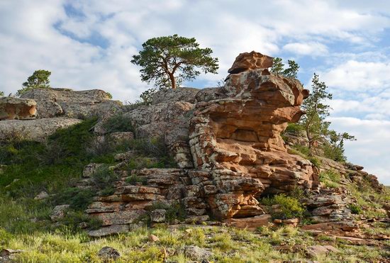 Bizarre Rocks of the Kent Mountains, Kazakhstan, photo 21