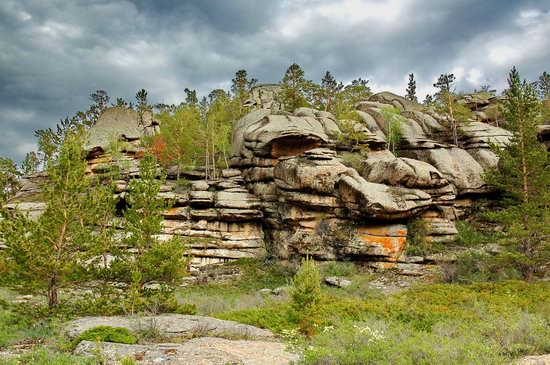 Bizarre Rocks of the Kent Mountains, Kazakhstan, photo 4