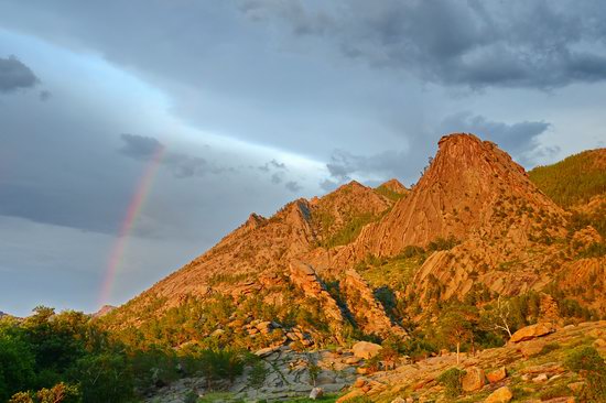 Picturesque landscapes of Bayanaul Mountains, Kazakhstan, photo 15