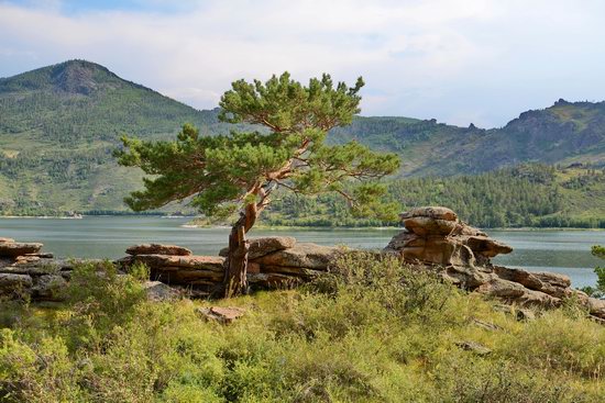 Picturesque landscapes of Bayanaul Mountains, Kazakhstan, photo 18