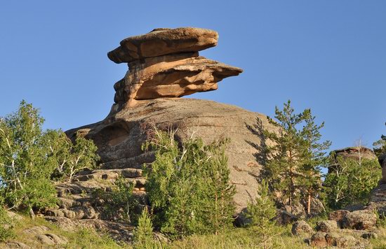 Picturesque landscapes of Bayanaul Mountains, Kazakhstan, photo 22