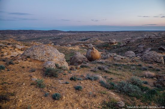 Valley of Stone Balls on Mangyshlak Peninsula, Kazakhstan, photo 12
