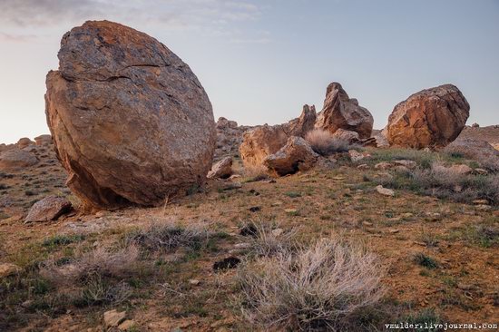 Valley of Stone Balls on Mangyshlak Peninsula, Kazakhstan, photo 17