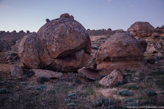 Valley of Stone Balls on Mangyshlak Peninsula, Kazakhstan, photo 20