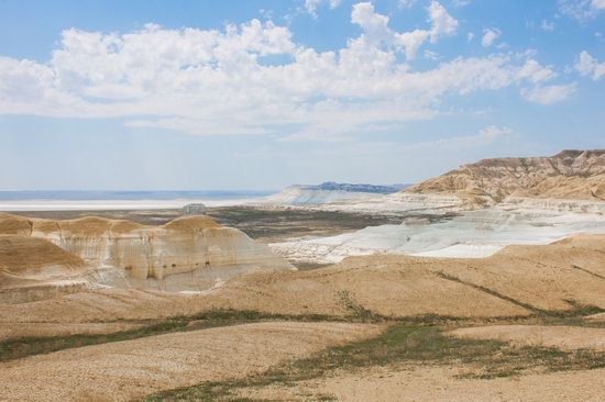 Snow-white landscapes of Sor Tuzbair, Kazakhstan, photo 20