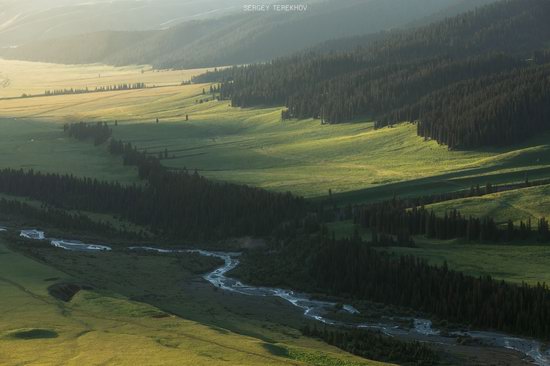 Landscapes of the Tekes River Valley, Kazakhstan, photo 11