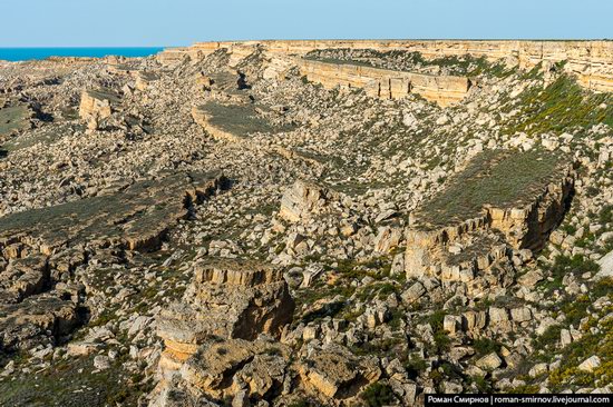 Collapsed Land of Cape Dzhigalgan, Mangystau Region, Kazakhstan, photo 10