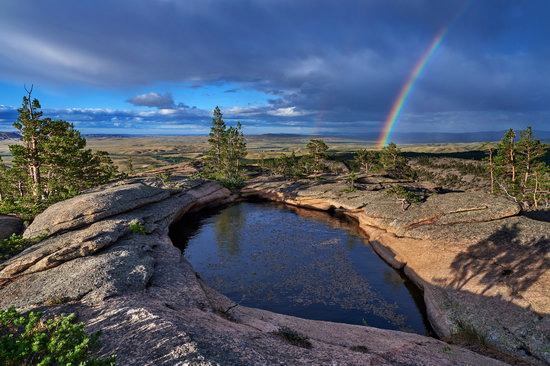 Landscapes of Karkaraly National Park, Kazakhstan, photo 1