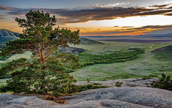 Landscapes of Karkaraly National Park, Kazakhstan, photo 16