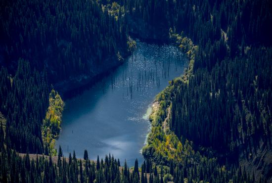 Autumn on Lake Kaindy, Almaty Oblast, Kazakhstan, photo 10