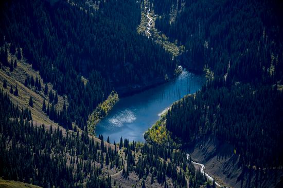 Autumn on Lake Kaindy, Almaty Oblast, Kazakhstan, photo 7