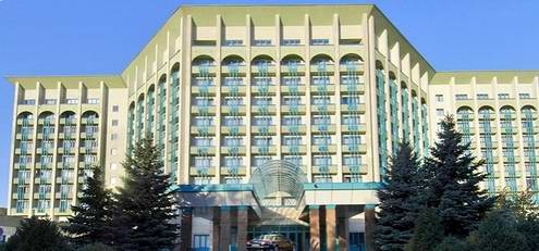 Almaty hotel Hyatt Regency Almaty view