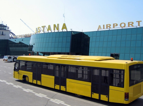 Astana airport, Kazakhstan view