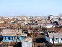 Akkol city, Kazakhstan scenery