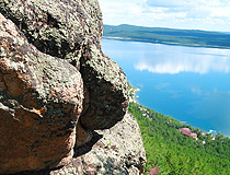 Kazakhstan lake scenery