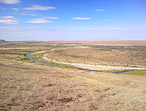 Kazakhstan landscape scenery