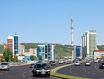 Almaty city scenery