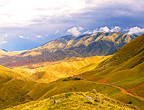 Almaty region mountains
