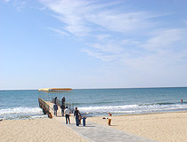 Aqtau city sea view