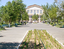 Baikonur city scenery