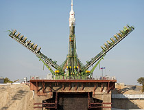 Baikonur cosmodrome view