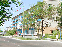 Baikonur city, Kazakhstan street
