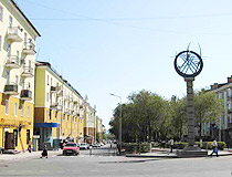 Balkhash city, Kazakhstan street