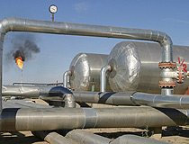 Kazakhstan oil and gas industry scenery